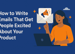 How to Write Emails That Get People Excited About Your Product
